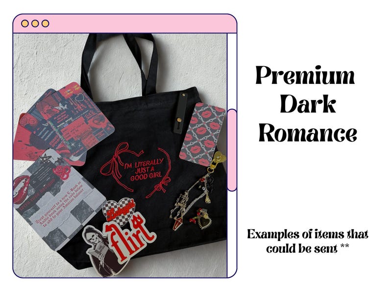 Blind Date With a Kindle Bundle/ kindle insert/kindle accessories/ bookish/ dark romance/ fantasy/ slow burn/ booktok/ bookish merch/refresh image 6