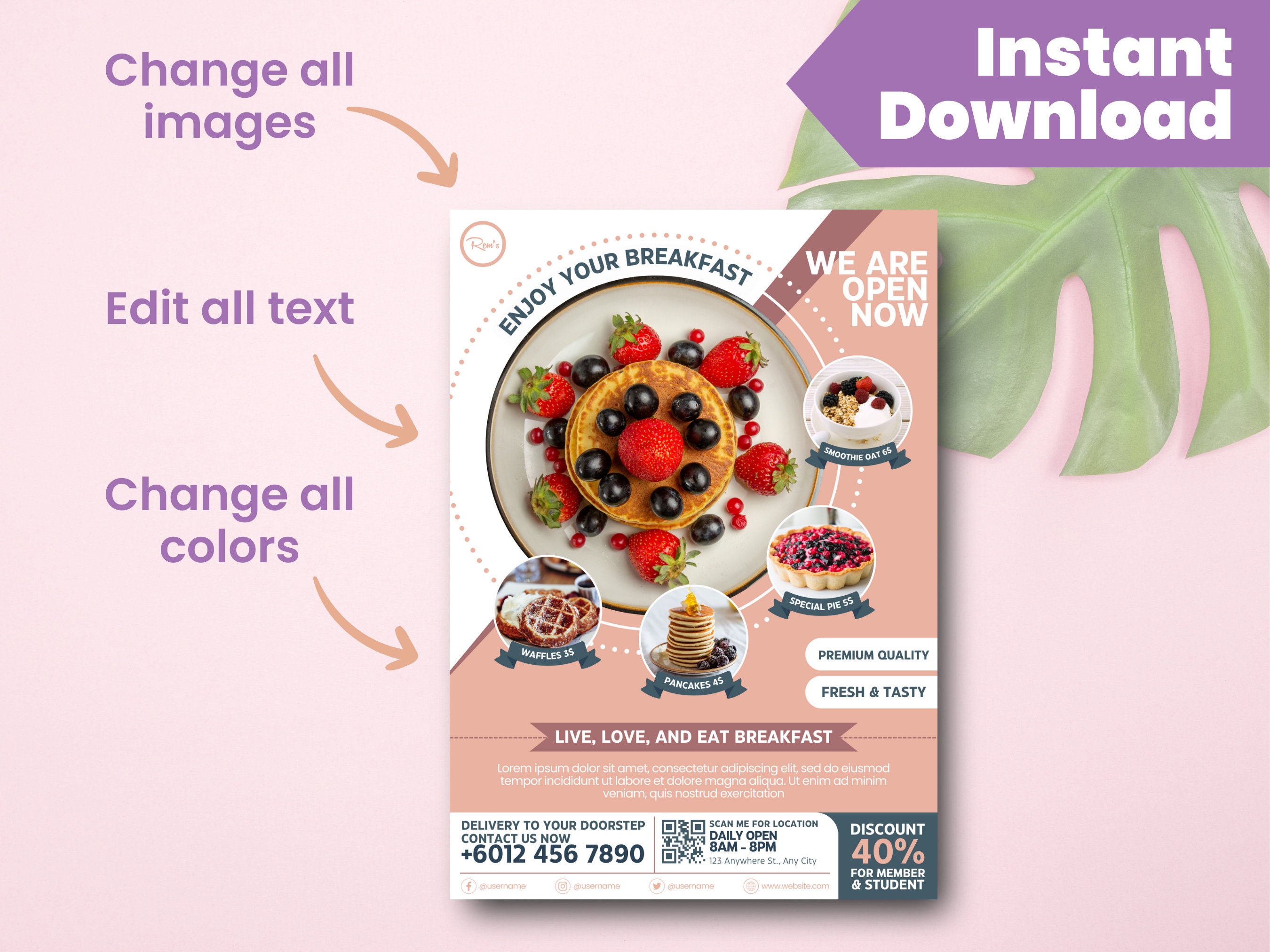 bakery-flyer-diy-flyer-template-design-cake-flyer-sweet-treats