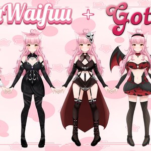 Stunning Half-body Elf Vtuber Model: Fully Rigged and Ready for ...