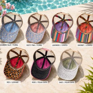 Single & Vulnerable Embroidered Trucker Hat Mesh Snapback | Bombshell Villa Reality TV Aesthetic Hot Girl Summer Amor Island Trendy Cap image 10