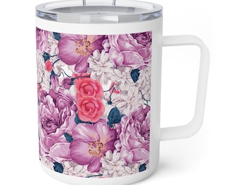 Blüme für unterwegs - Die Floral Beauty Thermotasse 10oz