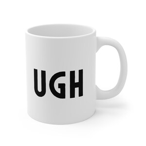 UGH, tazza in ceramica da 11 once
