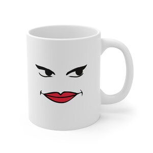 Annoyed Eyes, Ceramic Mug 11oz