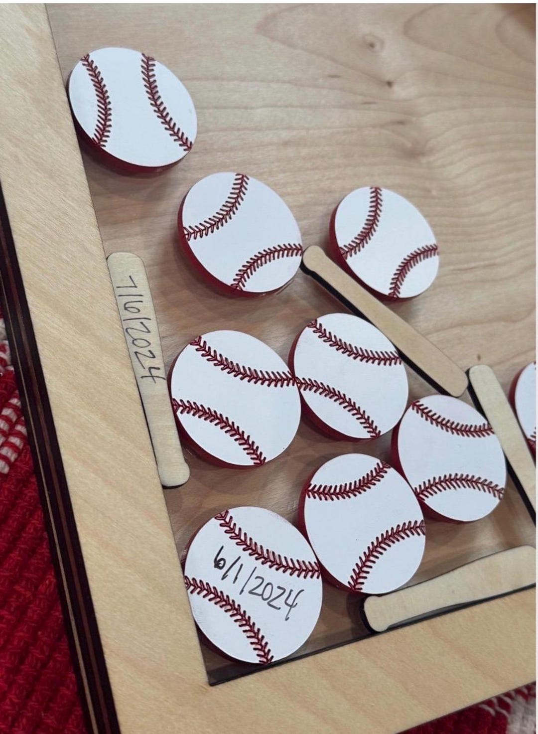 Run Plate Home Run Plate Tokens - Etsy