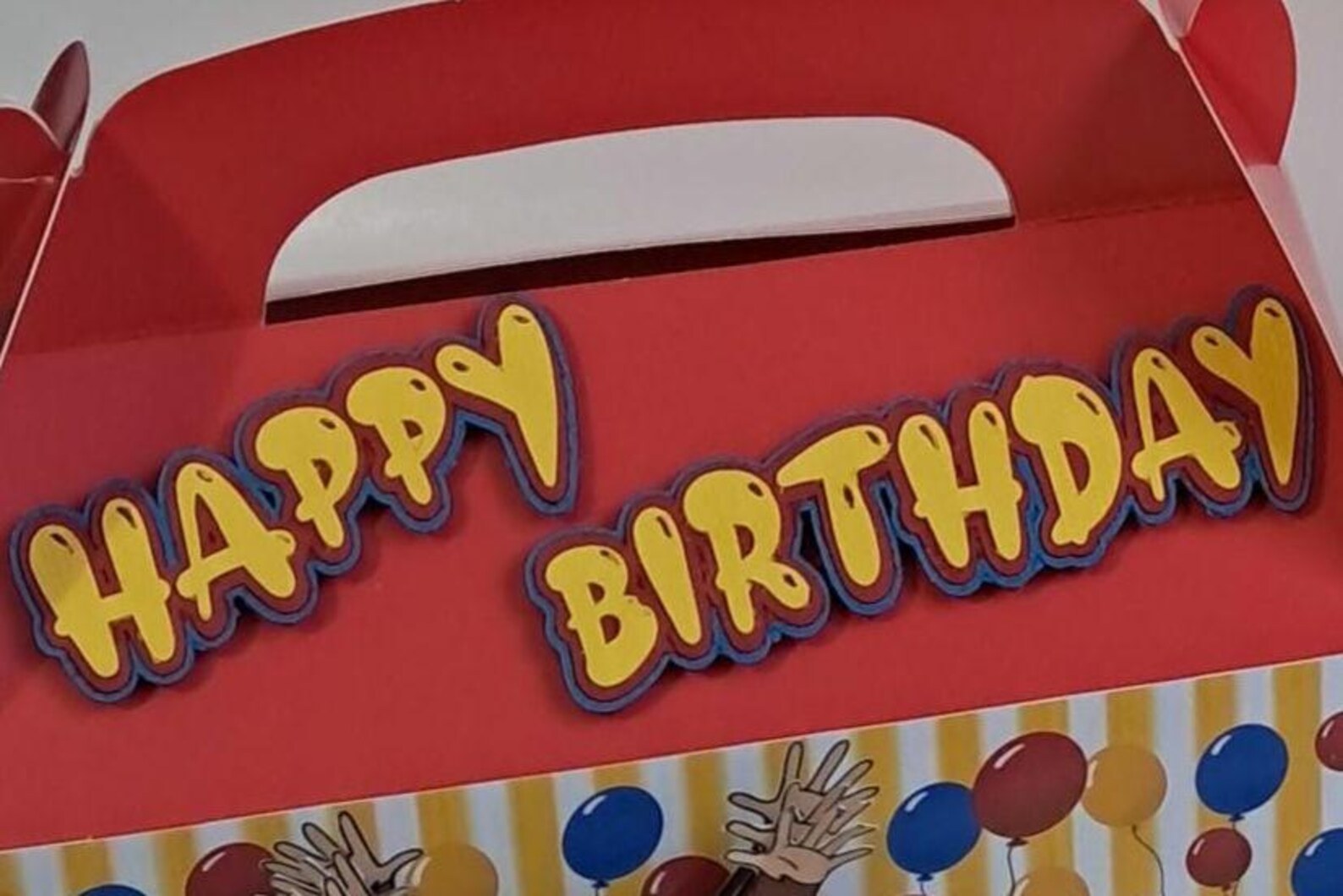Curious Birthday Party Favor Boxes Set of 6 Etsy