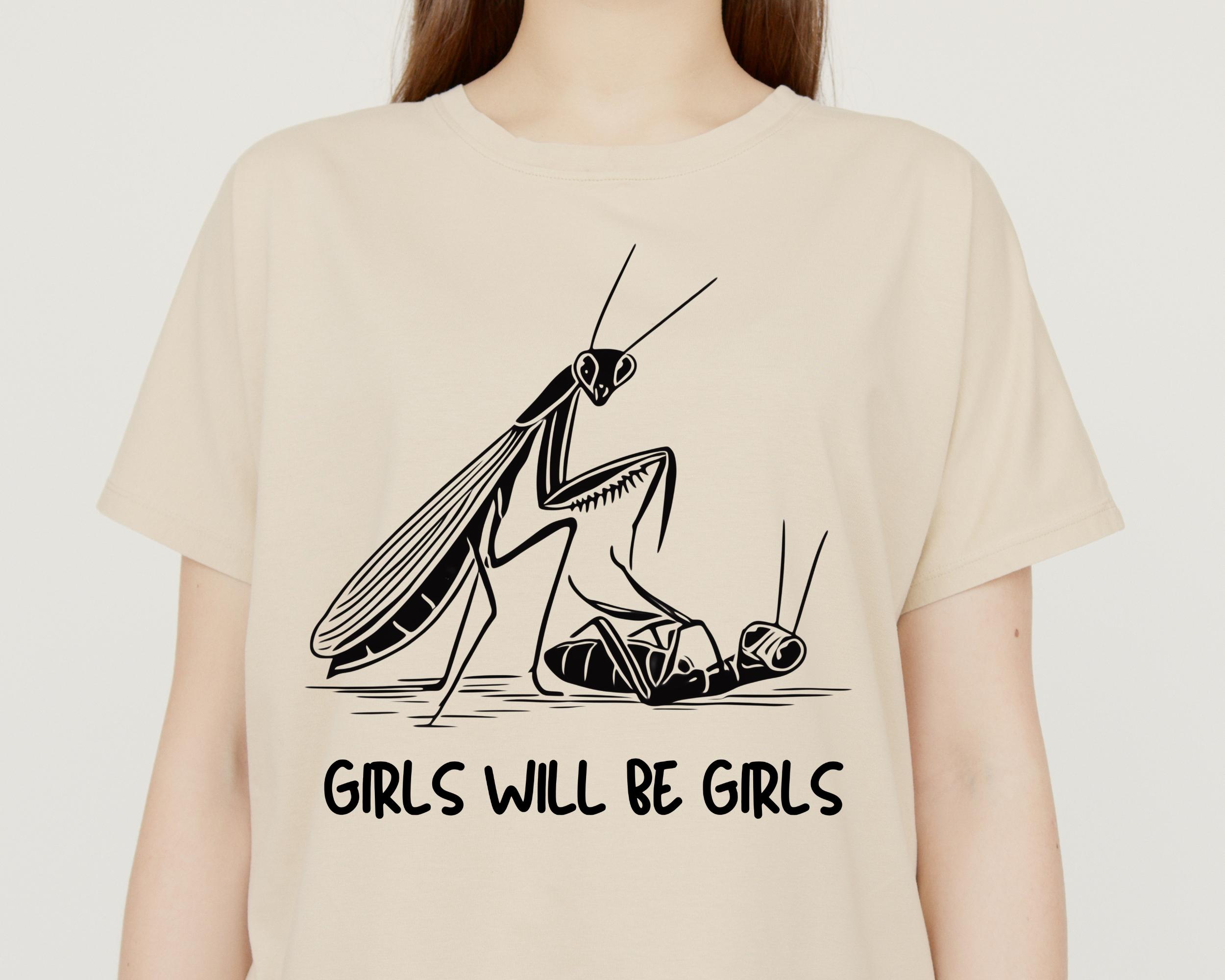 Praying Mantis Clipart | Feminist Humor Design (digital Download