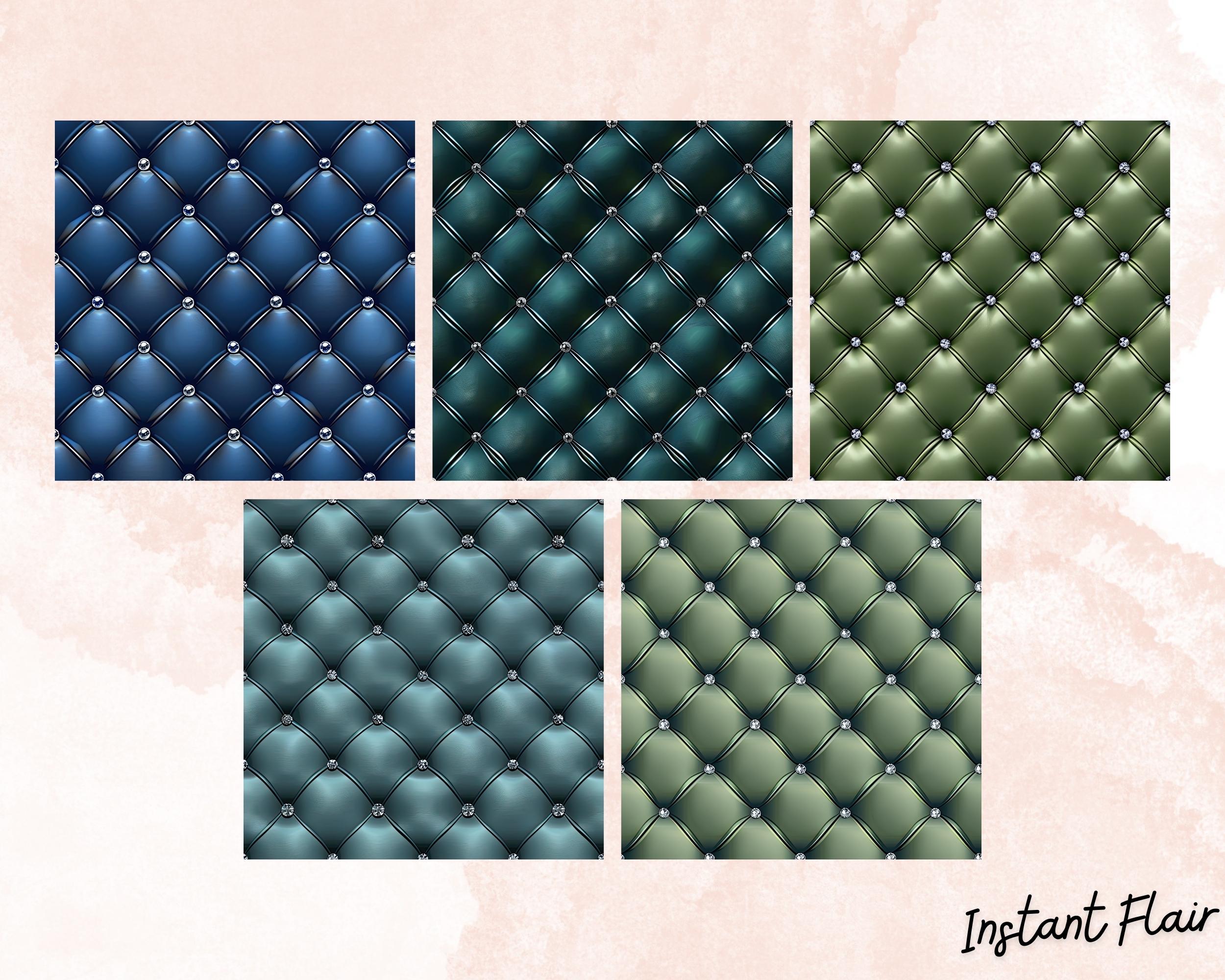 Diamond Tuft Pattern Tufted Leather Background Textures – Diamond Quilt Seamless Patterns ...