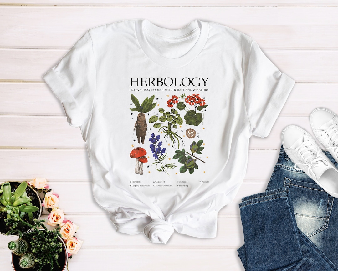 Herbology Plants Shirt, Cottagecore Shirt, Herbology Shirt, Gift for