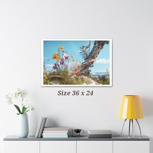 Orchidee mit Baum Leinwanddesign, Leinwand Gallery Wraps, Leinwand Kunst, einzigartige Leinwand, Geschenk für sie, Geschenk für Papa, Geschenk für Mama