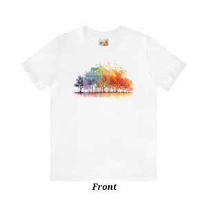 Forest nature tshirt 2nd design, Gift for friend, Gift for dad, Gift for Mom, Auntie, Unique