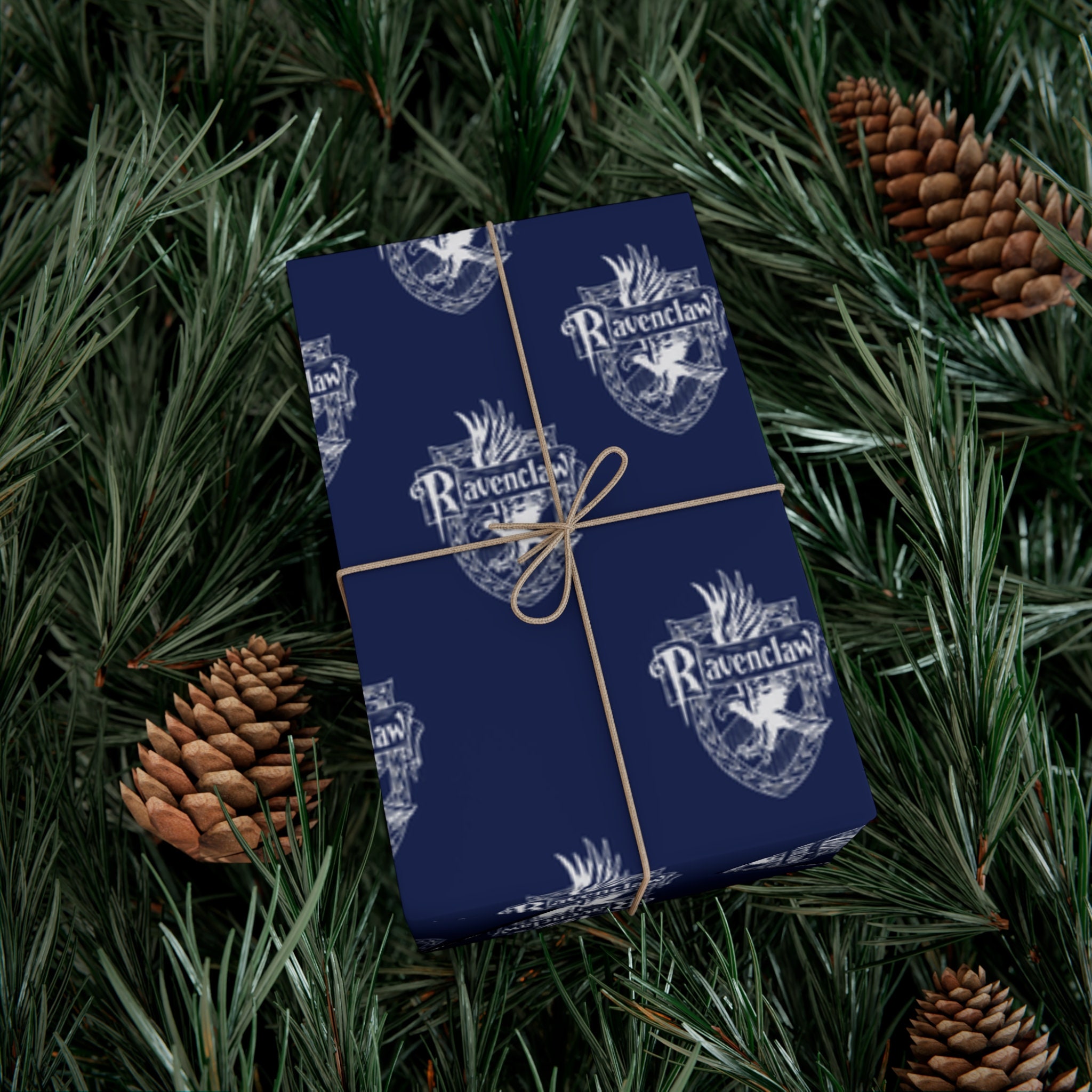 Ravenclaw Gift Wrap, Hogwarts Wrapping Paper, Harry Potter Gift Wrap ...