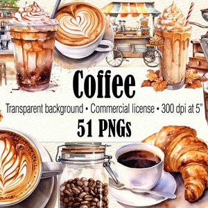 水彩コーヒー クリップアート、アイスコーヒー PNG、コーヒーカップ クリップアート、秋のアイスコーヒー クリップアート、コーヒーカート コーヒーショップ クリップアート、コーヒーマグ PNG