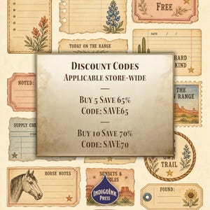 Frontier Cowgirl Fussy Cuts, Cowgirl, Cowgirl Ephemera, Cowgirl Hat, Cowgirl Journal, Frontier Scenes, Printable Ephemera, Digital Download image 7
