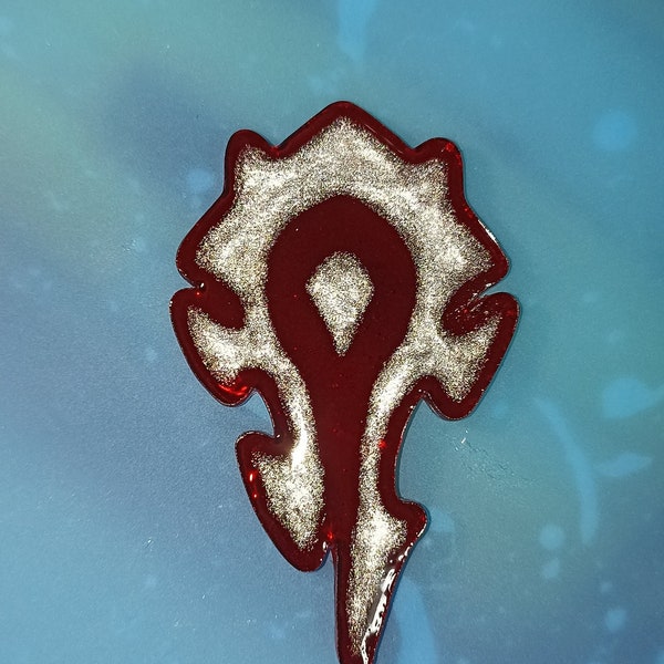 World of Warcraft Horde Keychain - Show Your Allegiance in Style!
