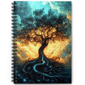 Tree of Life Notebook: Mystical Fantasy Art Journal