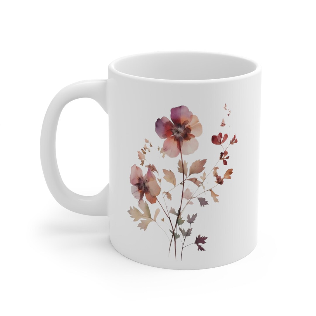 Daisy Mug Daisies Mug Daisy Coffee Mugs Daisy Ceramic Mug Etsy