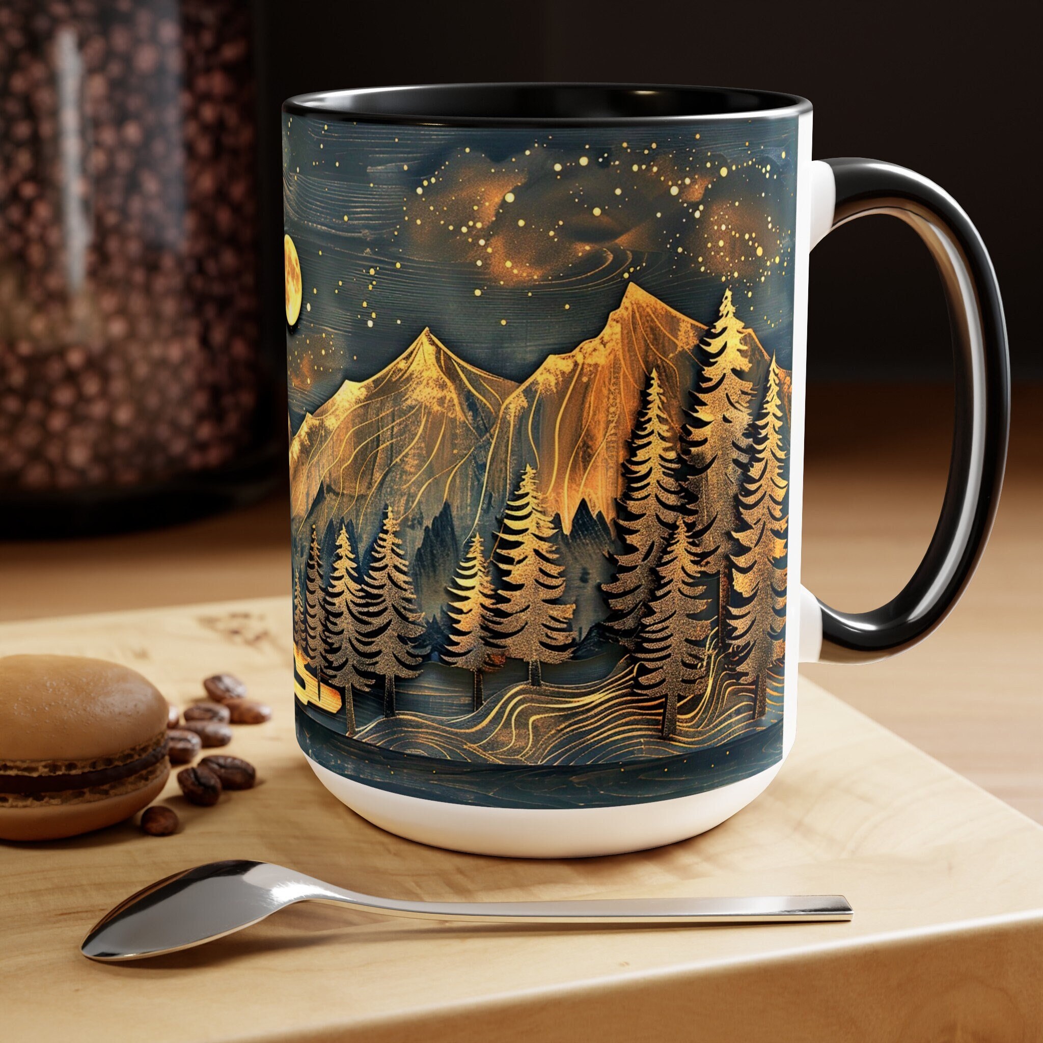 Lesser & Pavey - Tazza con piede dal design accattivante, per tè e caffè, con fantastici disegni britannici, tazze da caffè e tè per casa, ufficio o negozi (tulipani