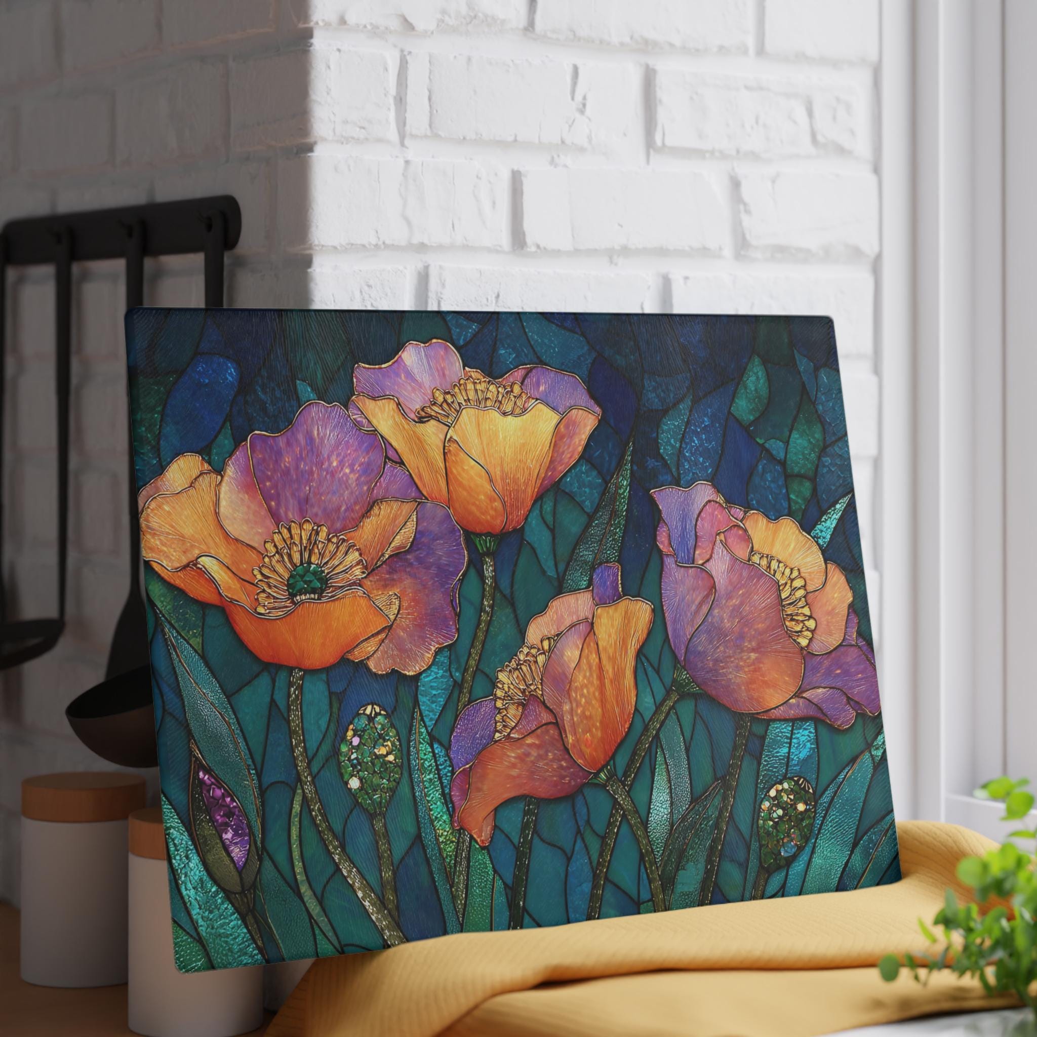 Tagliere Vetro Temperato 40x30 cm Donna - Protezione Piano Lavoro Design