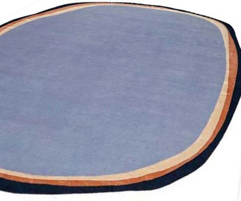 Triple Slinkie Unique Spiral Shape Irregular Rug Balloon Shape Soft ...