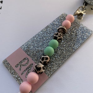 Cervical Dilation Beads, Labor and Delivery Nurse Gift, OB Badge Reel Accessories, Labor Nurse Badge Reel Accessories, RN Gift, l&d nurse