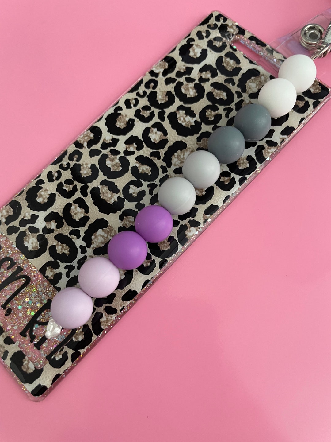 Cervical Dilation Beads, Labor and Delivery Nurse Gift, OB Badge Reel