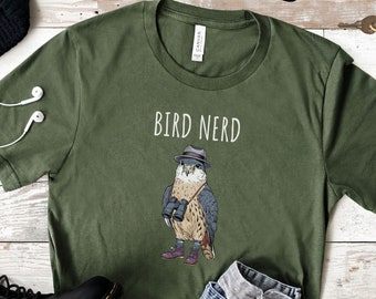 Bird Nerd Shirt, Bird Lover Shirt, Funny Bird Watcher Shirt, Twitcher Shirt, Gift for Bird Nerd, Bird Shirt, Bird Watcher Gift,Bird Nerd Tee