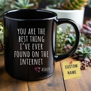 Custom Romantic Mug, Boyfriend Valentines Day Gift For Him, Husband Anniversary Gift For Her, Wife Present, Girlfriend Valentines Gift