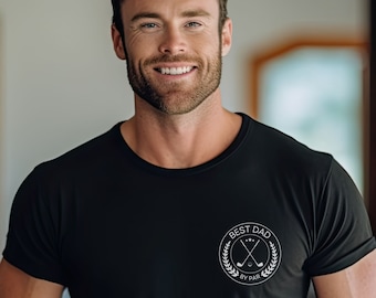 Best Dad, Golf Shirt, Gift for Dad, Father's Day Gift, Best Dad By Par TShirt, Golf T Shirt for Men, Gift From Daughter, Golf Birthday Gift