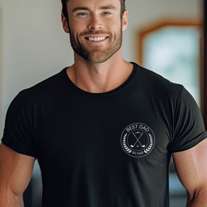 Best Dad, Golf Shirt, Gift for Dad, Father&#39;s Day Gift, Best Dad By Par TShirt, Golf T Shirt for Men, Gift From Daughter, Golf Birthday Gift