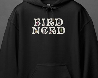 Vogel Nerd Hoodie, Vogel-Liebhaber-Sweatshirt, lustiges Vogel-Beobachter-Shirt, Twitcher-Shirt, Geschenk für Vogel-Nerd, Vogel-Beobachtergeschenk, Vogel-Nerd-T-Shirt