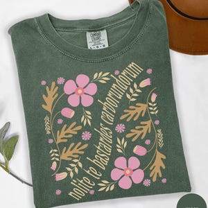 Nolite Te Bastardes Carborundorum, Subtle Feminist Shirt, Don&#39;t let the bastards grind you down, Subtle Women&#39;s Rights Subtle Activist