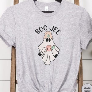 Halloween Ghost Shirt, Boo Jee Shirt, Boo TShirt, Spooky Ghost T-Shirt, Spooky Season Ghost Shirt, Spooky Vibes Shirt, Boujis Halloween Gift