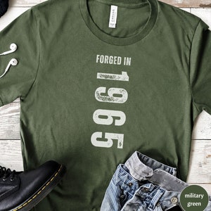 Personalised 60th Birthday Shirt, Birthday Shirt Gift Men, 60th Birthday Retro Vintage, 1965 Vintage TShirt For Men, 60th Gifts Idea for Him