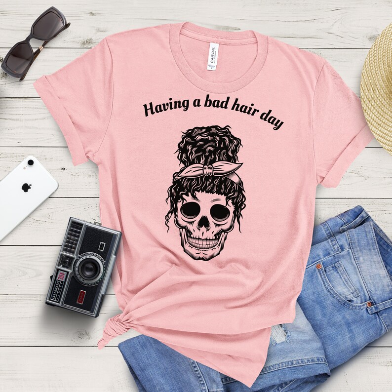 Bad Hair Day, Halloween Shirt, Spooky Season, Halloween Witch Tshirt