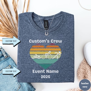 Camiseta de triatlón personalizada para eventos, camiseta de apoyo para triatletas, camiseta de equipo de triatletas, repetición de natación, ciclismo y carrera, camiseta de nadador, camiseta de ciclista, camiseta de corredor