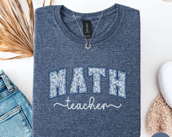 Camiseta de matemáticas, regalo para profesor de matemáticas, camiseta de matemáticas, regalo de agradecimiento para profesor de matemáticas, camiseta para amantes de las matemáticas, camiseta del equipo de matemáticas, camiseta de matemáticas