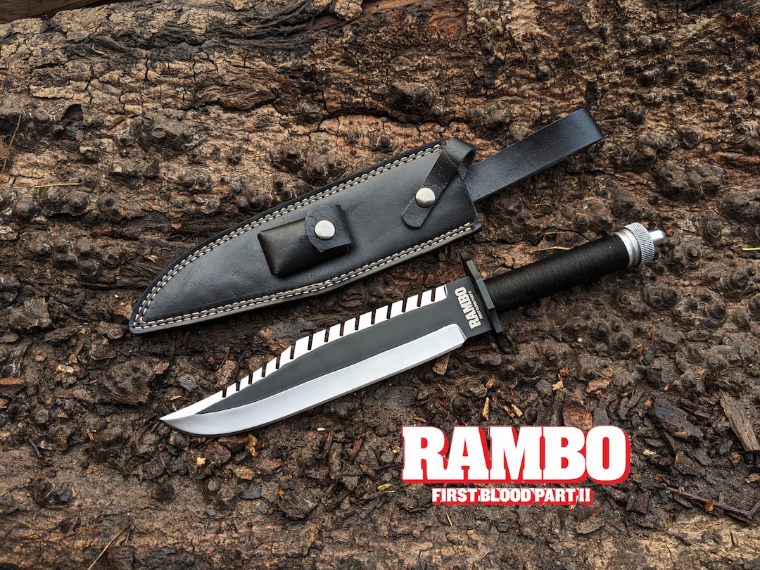 RAMBO Survival Knife Rambo First Blood Part II Movie Replica Etsy