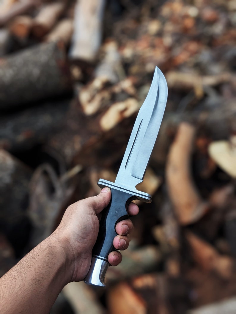 Scream Replica Knife Bloody Ghostface Replica Buck 120 Hunting Knife Movie Replica Horror Movie