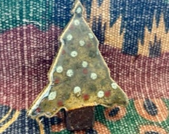 Christmas Tree Ceramic Ornament