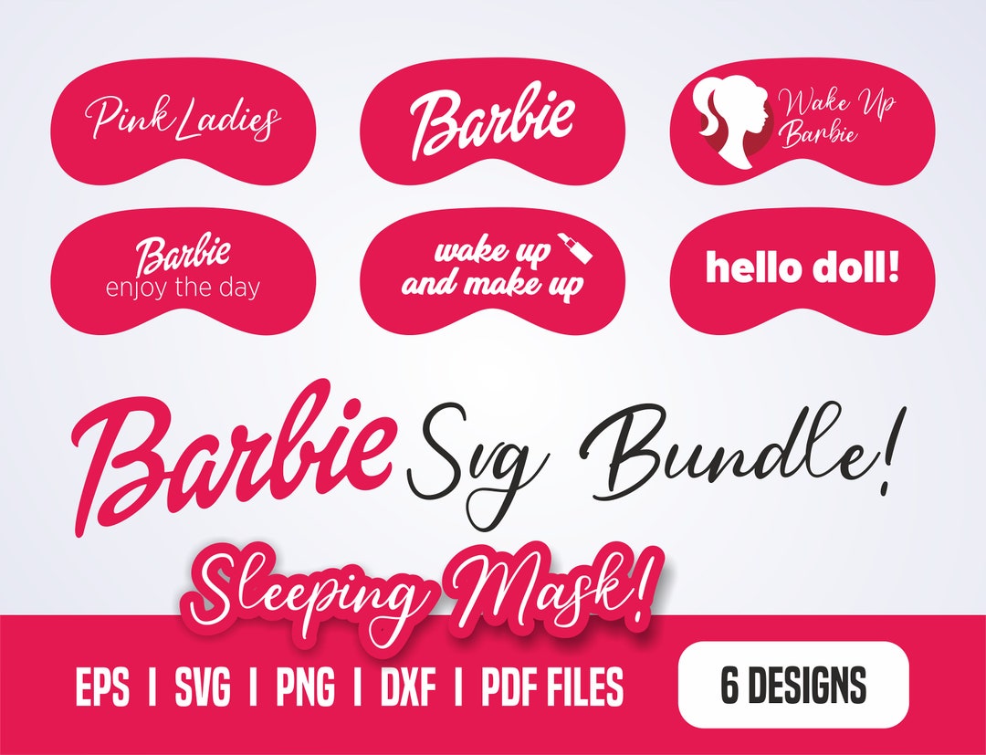 Sleep Mask Barbie Sleep Mask Pink Sleep Mask Barbie Quates Come on