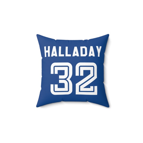Roy Halladay Toronto Blue Jays Pillow