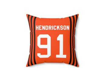 Trey Hendrickson Cincinnati Bengals Pillow