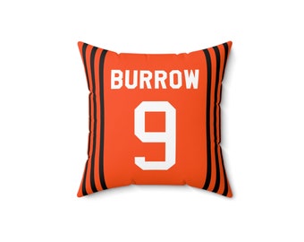 Joe Burrow Cincinnati Bengals Pillow