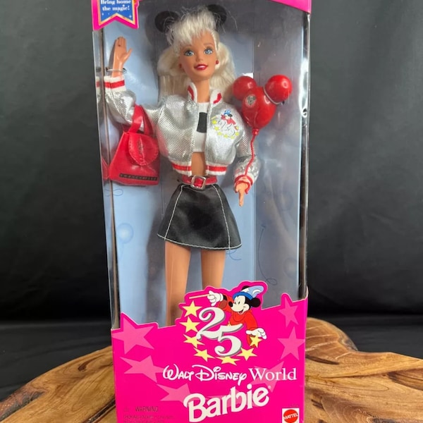 Walt Disney World Barbie Doll 25th Anniversary - 1996