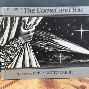 The Comet And You 1985 Weekly Reader Rare Book Halley’s Comet Book E.C. KRUPP