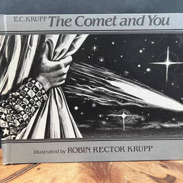 The Comet And You 1985 Weekly Reader Rare Book Halley’s Comet Book E.C. KRUPP