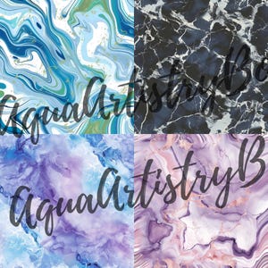 Marble Digital Paper | Digital Download | Glitter Marble Digital Paper ...