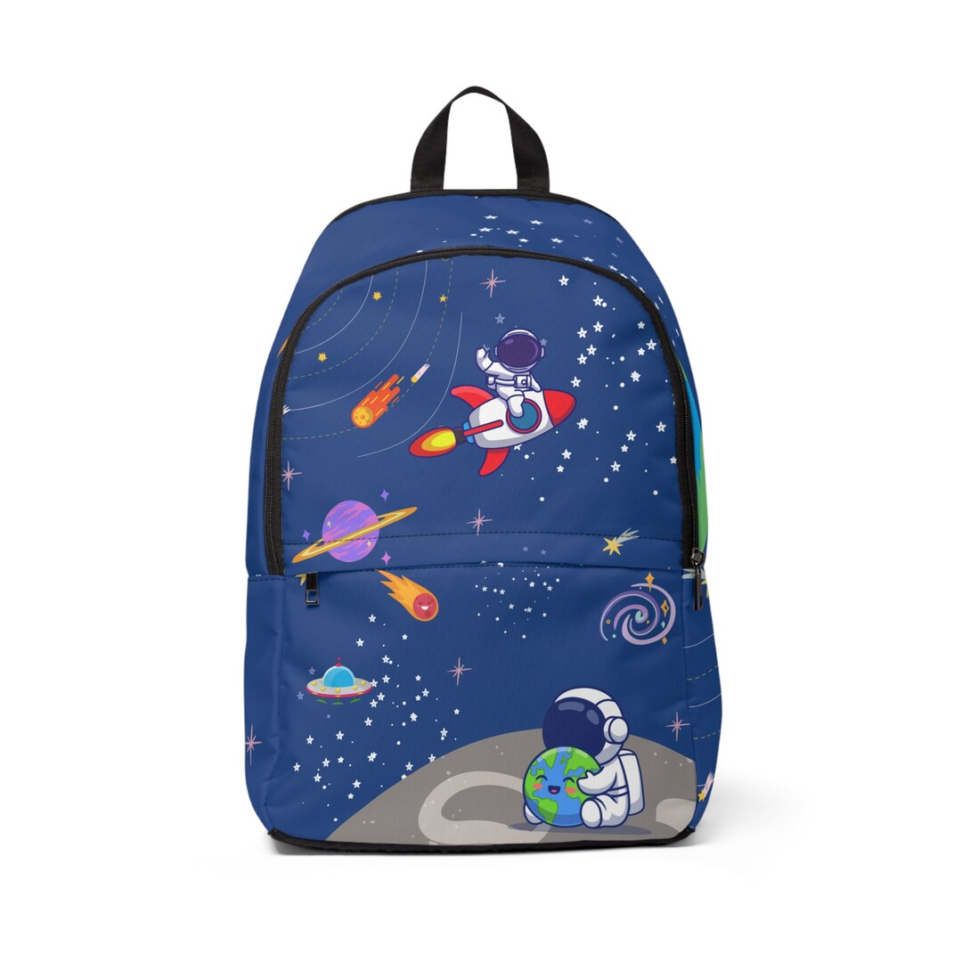 Rocket Backpack Kids Backpack Back to School Etsy