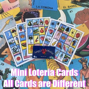 20 MINI  Loteria  Cards !!