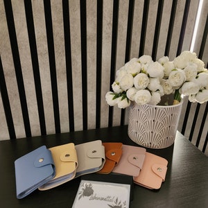 A7 Binder Mini Wallet Cards personalized, minimalist dashboards for the budget wallet including 5 categories image 1